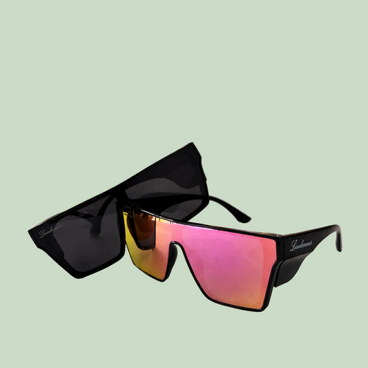 Pink and black bundles
