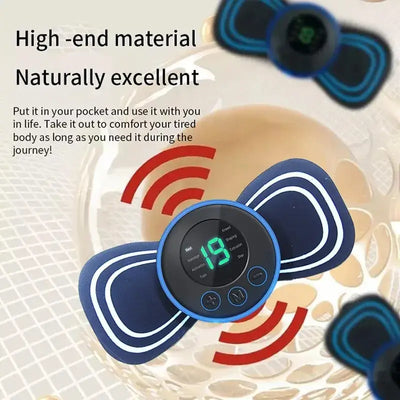 Portable Electric Neck Massager with Remote
