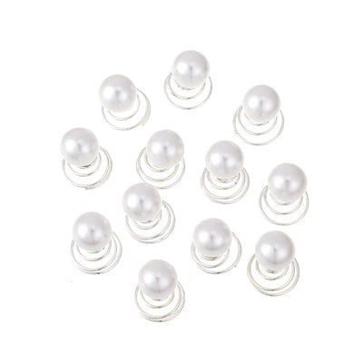 Molans 12Pcs Gold Star Hair Accessories Spiral Hair Pins Wedding Stars Hair Clips Bridal Headpieces Loc Dreadlock Accessories