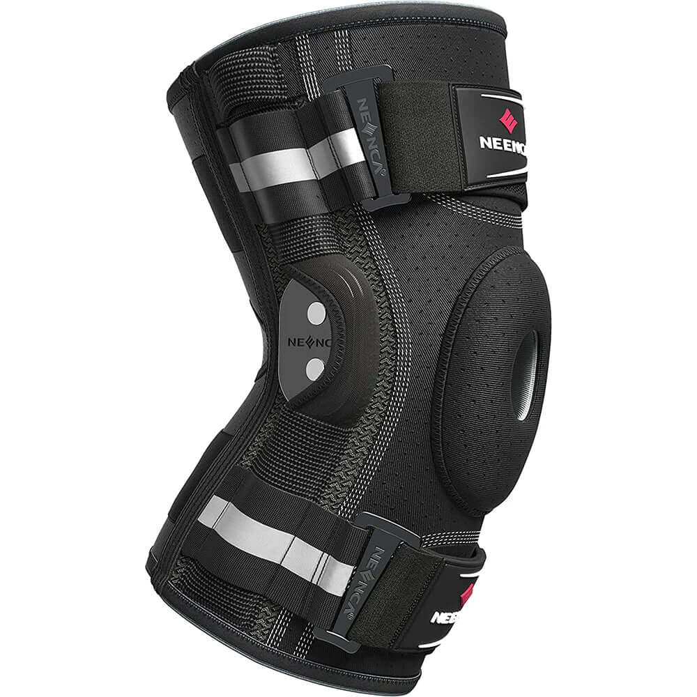Knee Brace with Copper Side Stabilizers XL Medical Knee Support Black