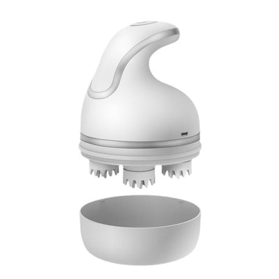 Rose Red  Portable 3D Electric Massage Device with Adjustable Speeds and USB Charging