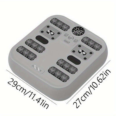 Foot Massager with Constant Temperature Heating & Magnetic Infrared Induction(White)