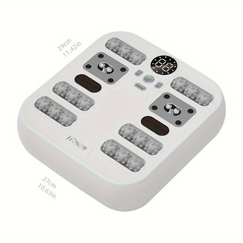 Foot Massager with Constant Temperature Heating & Magnetic Infrared Induction(White)